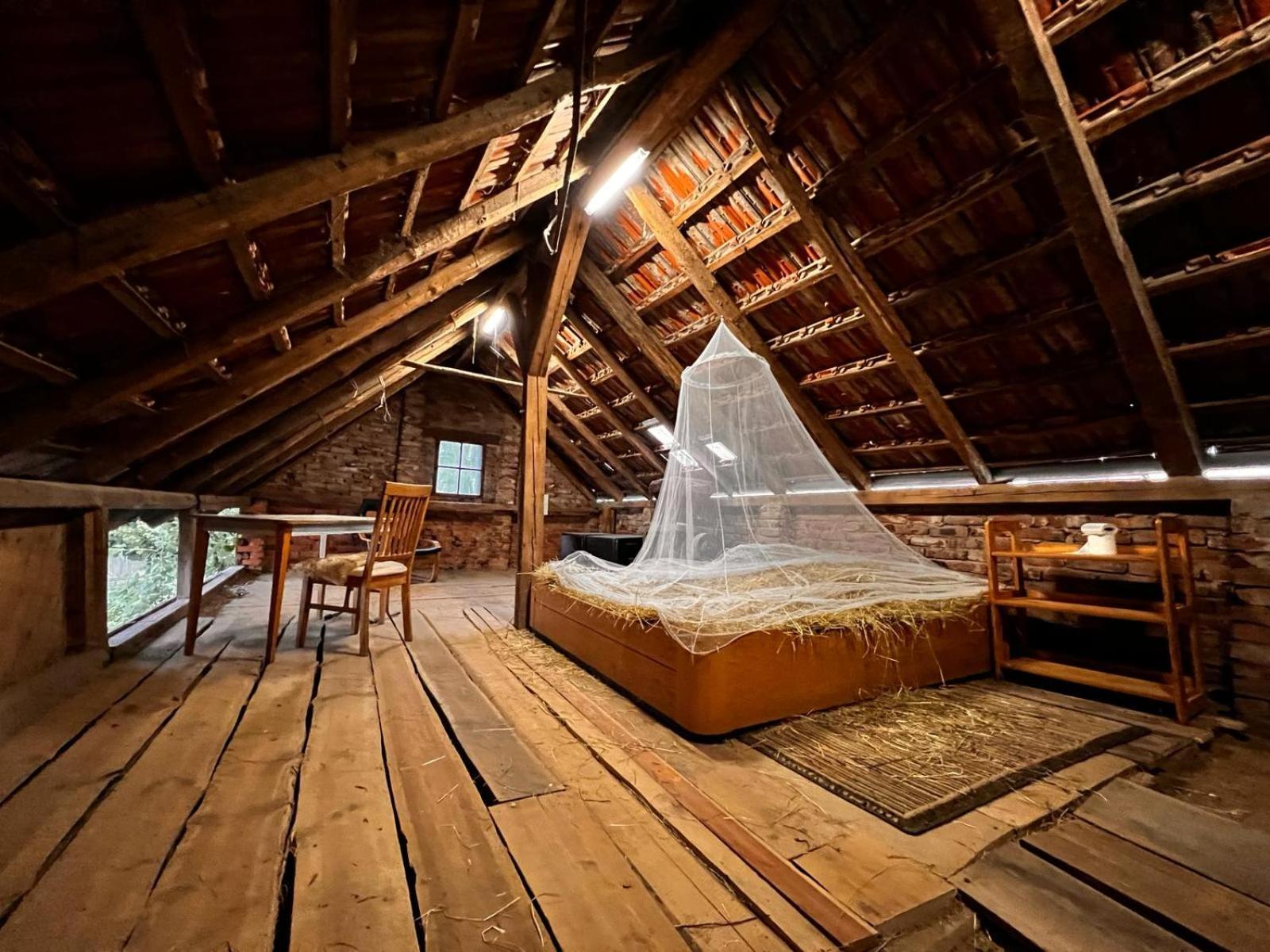 Heuhotel Farm Own Sleeping Bag Free Wifi Hausbreitenbach Værelse billede